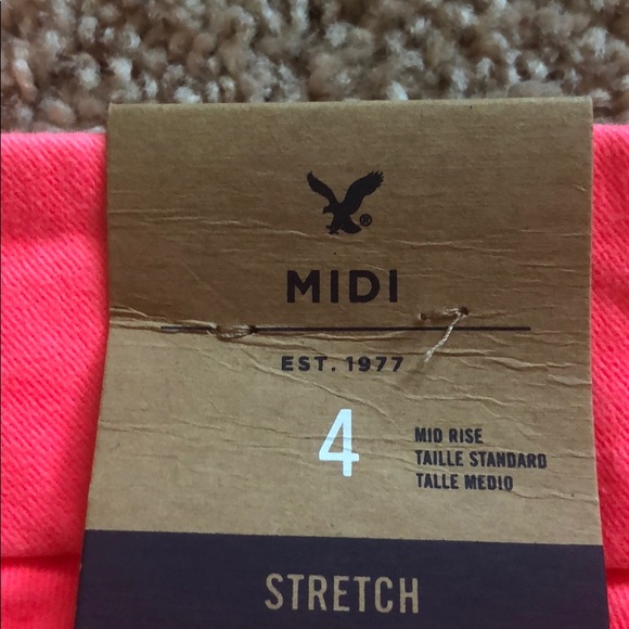 American eagle shorts neon, tan ready beautiful - Picture 4 of 6